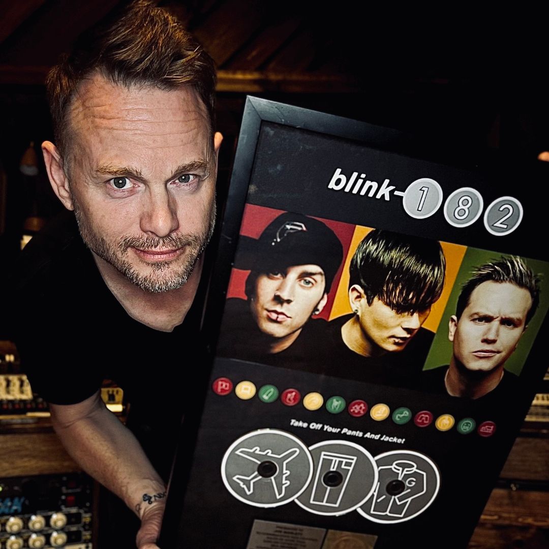 Blink-182 Platinum Record